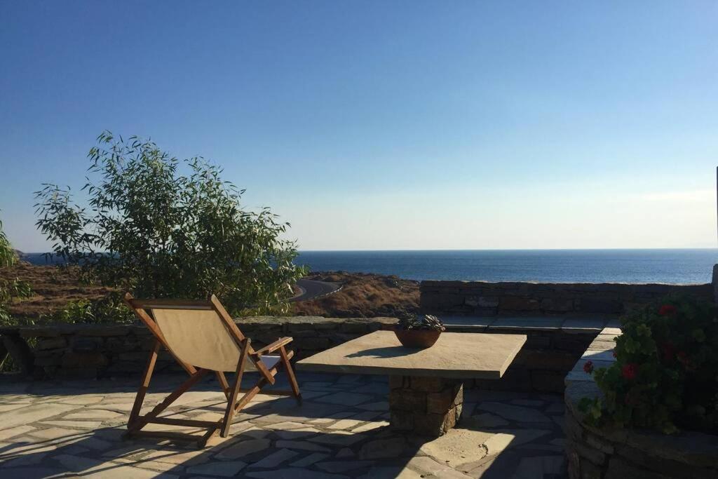 Sunset Villa With Swimming Pool At Tzia Ligia (Kea) Exterior foto