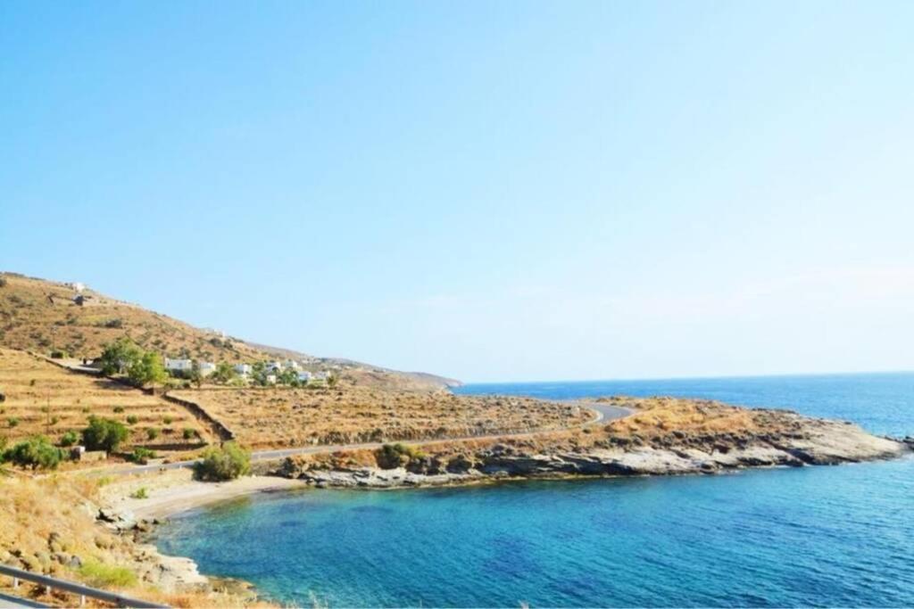 Sunset Villa With Swimming Pool At Tzia Ligia (Kea) Exterior foto